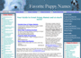 favorite-puppy-names.com