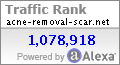 Alexa Certified Traffic Ranking for acne-removal-scar.net
