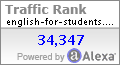 Alexa Certified Traffic Ranking for english-for-students.com