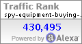 Alexa Certified Traffic Ranking for spy-equipment-buying-guide.com